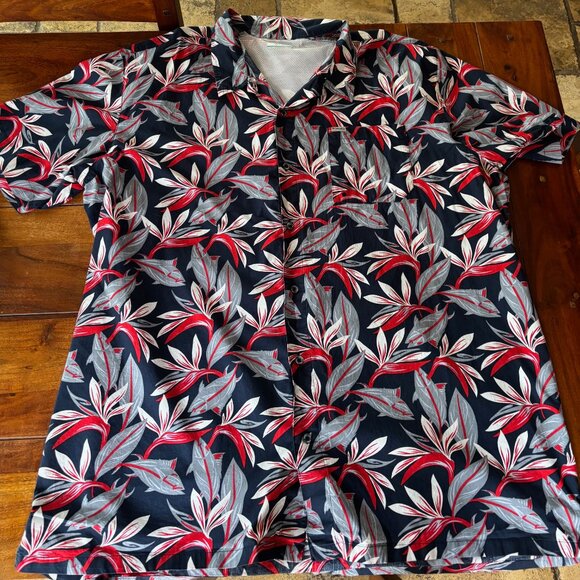 Lot of two 4XT men's shirts, Columbia & Roundtree & Yorke Performance - Picture 2 of 3